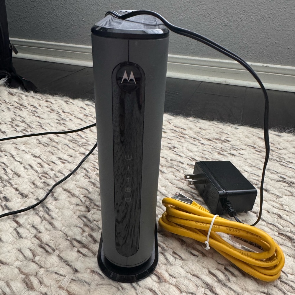 Motorola router max 800 mbs